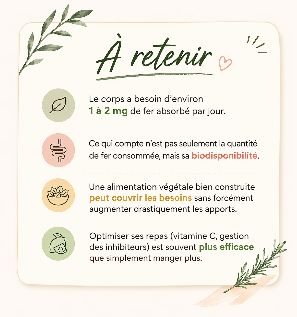 conseils santé et nutrition essentiels